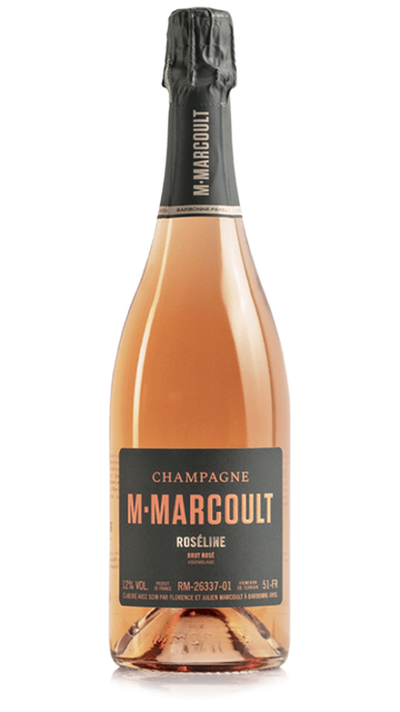 Michel Marcoult, Champagne brut rosé NV, Roséline 6X75cl Sans-Sandbox