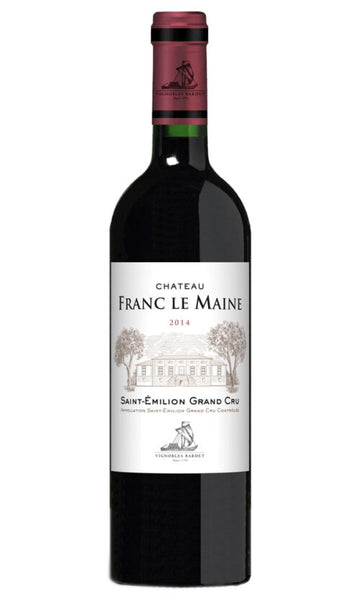 Vignobles Bardet, Franc Le Maine 2016, Saint-Emilion Grand Cru 6X75cl Sans-Sandbox
