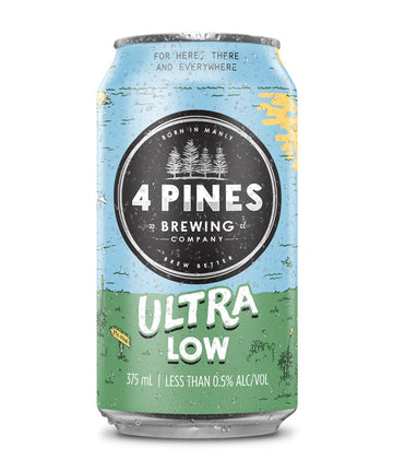 4 Pines Ultra Low Alcohol Beer Cans - Non-Alcoholic Beer - Sans Drinks Sans-Sandbox