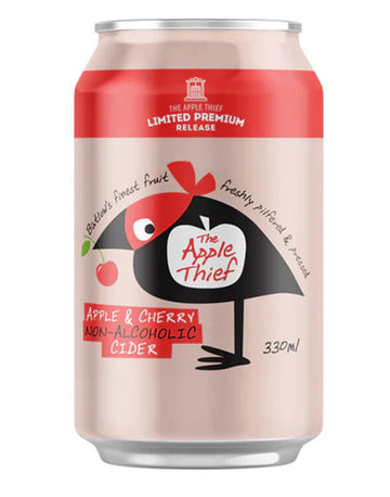 Apple Thief Pink Lady Non-Alcoholic Apple & Cherry Cider - Cans - Non-Alcoholic Cider - Sans Drinks Sans-Sandbox