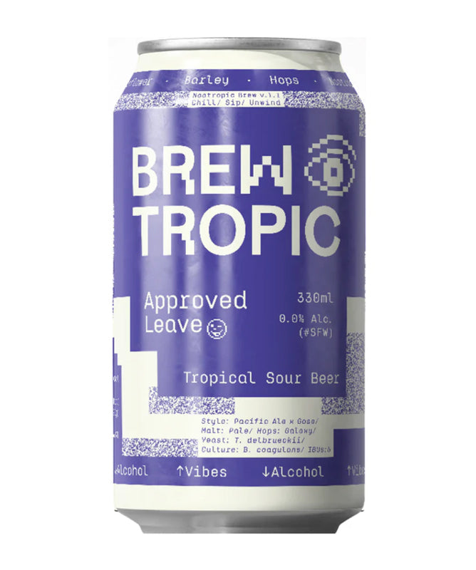 Brewtropic Approved Leave - Non-Alcoholic Beer - Sans Drinks