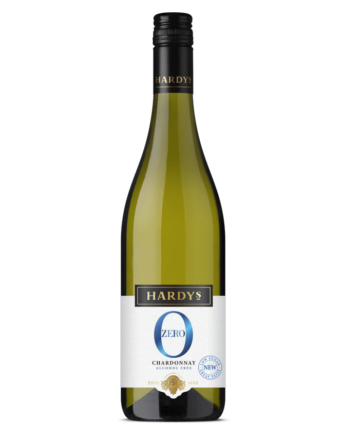 Hardy's ZERO Chardonnay - Non-Alcoholic Wine - Sans Drinks