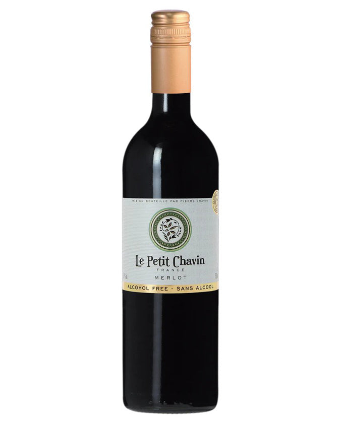 Le Petit Chavin Non-Alcoholic Merlot - Non-Alcoholic Wine - Sans Drinks