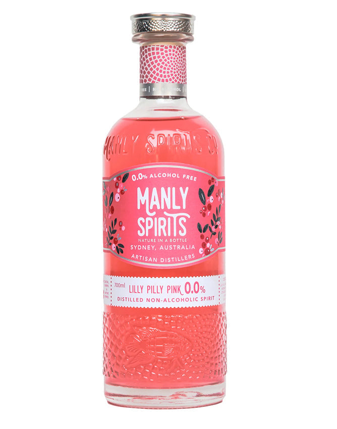 Manly Spirits Lilly Pilly Pink Zero - Non-Alcoholic Spirits - Sans Drinks