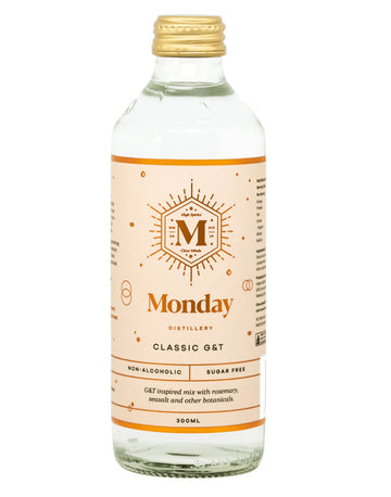 Monday Distillery Classic G&T - Non-Alcoholic Spirits - Sans Drinks Sans-Sandbox