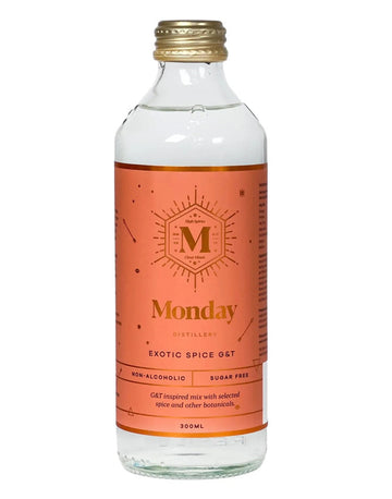 Monday Distillery Exotic Spice G&T - Non-Alcoholic Spirits - Sans Drinks Sans-Sandbox