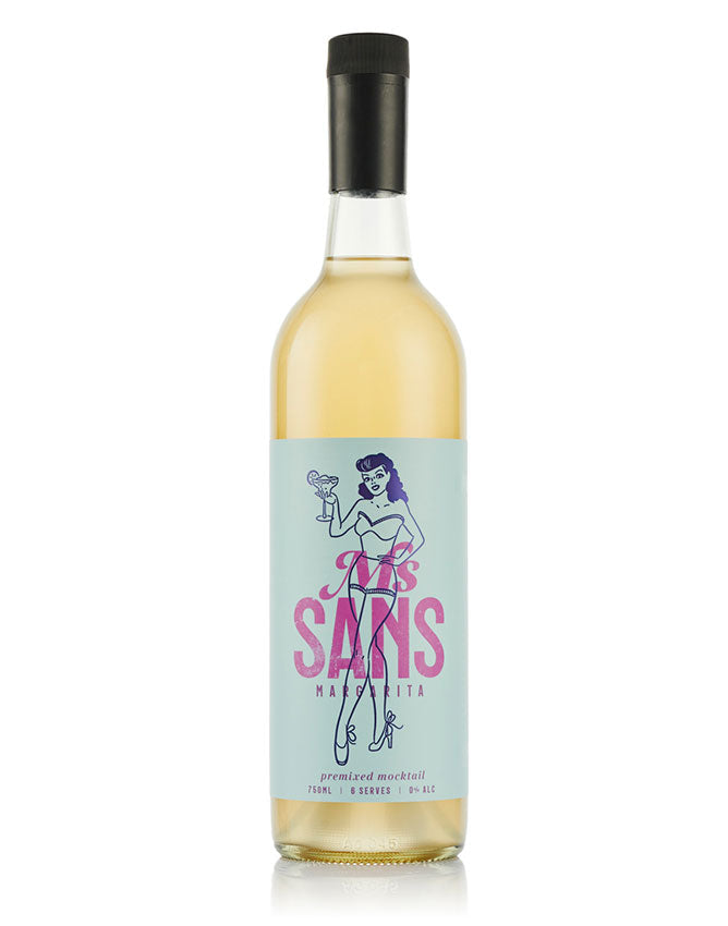 Ms Sans Non-Alcoholic Margarita Premixed - Pre-Mixed Drinks - Sans Drinks