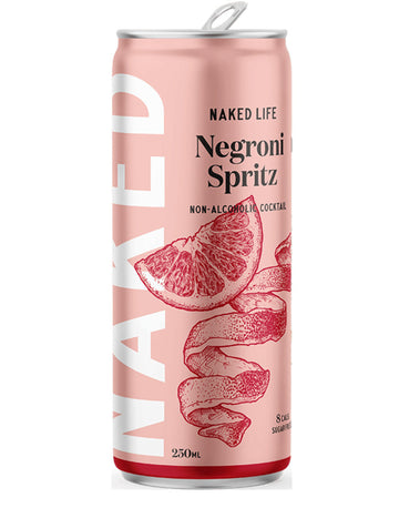 Naked Life Negroni Spritz Non-Alcoholic Cocktail - Non-Alcoholic Spirits - Sans Drinks Sans-Sandbox