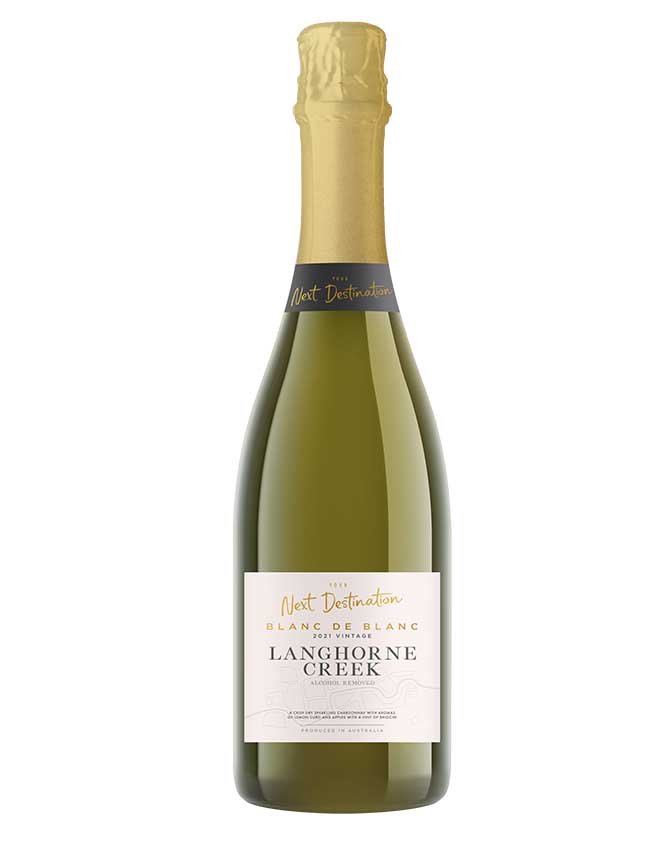 Next Destination Langhorne Creek Blanc de Blanc - Non-Alcoholic Wine - Sans Drinks