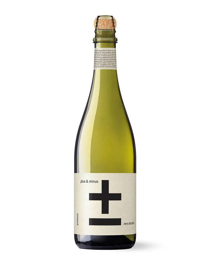 Plus & Minus Prosecco - Non-Alcoholic Wine - Sans Drinks