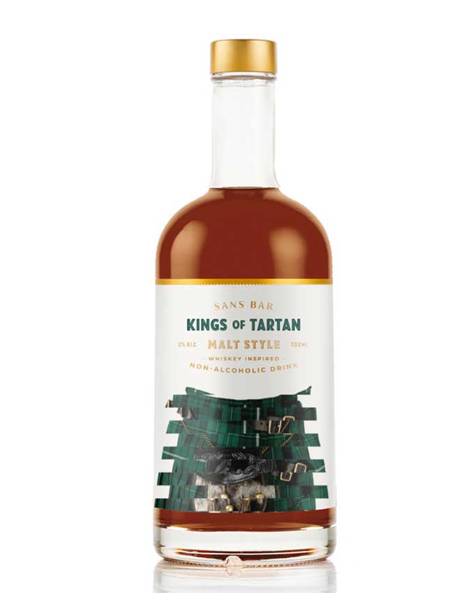 Sans Bar Kings of Tartan Non-Alcoholic Whisky Substitute - Non-Alcoholic Spirits - Sans Drinks