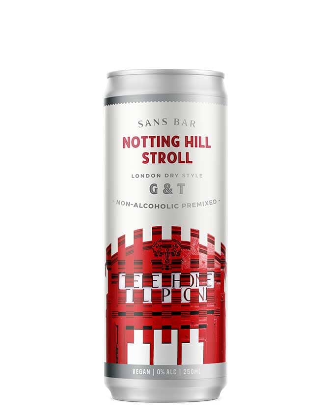 Sans Bar Notting Hill Stroll Non-Alcoholic G&T RTD Can - Non-Alcoholic Spirits - Sans Drinks