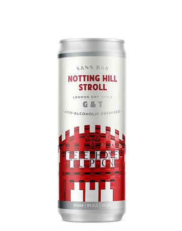 Sans Bar Notting Hill Stroll Non-Alcoholic G&T RTD Can - Non-Alcoholic Spirits - Sans Drinks Sans-Sandbox