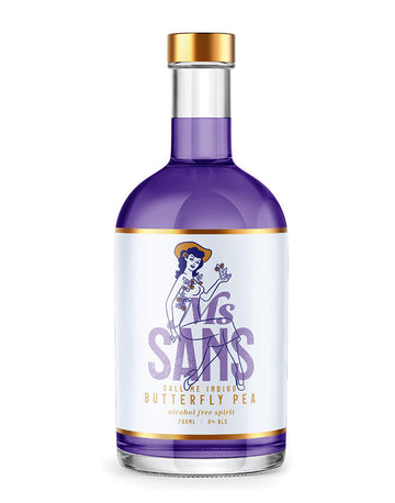 Ms Sans Call Me Indigo Butterfly Pea Gin Substitute - Non-Alcoholic Spirits - Sans Drinks Sans-Sandbox