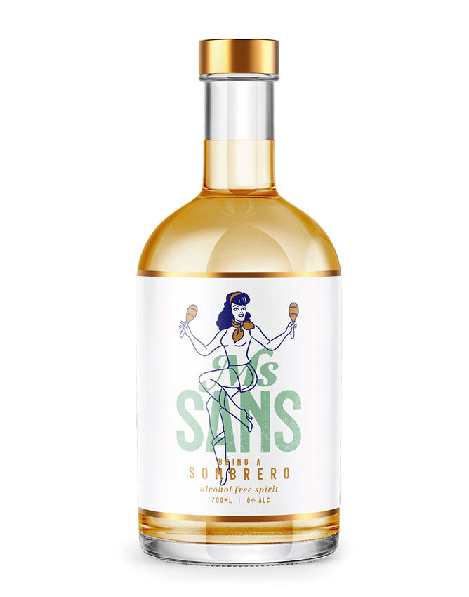 Ms Sans Bring a Sombrero Tequila Substitute - Non-Alcoholic Spirits - Sans Drinks