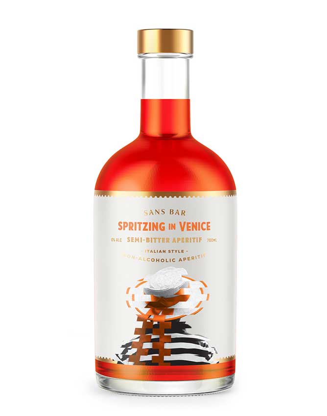 Sans Bar Spritzing In Venice Non-Alcoholic Aperitif Spritz - Non-Alcoholic Spirits - Sans Drinks