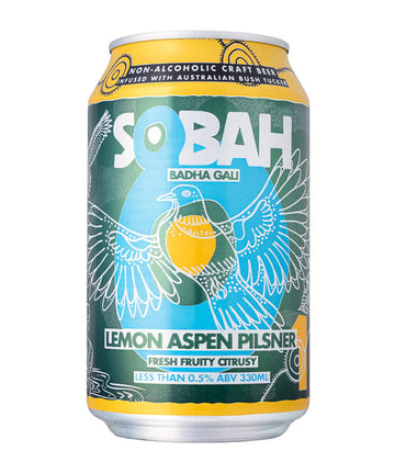 Sobah Lemon Aspen Pilsner - Non-Alcoholic Beer - Sans Drinks Sans-Sandbox