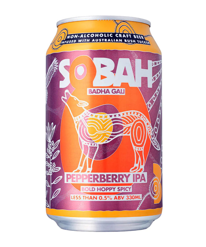 Sobah Pepperberry IPA - Non-Alcoholic Beer - Sans Drinks