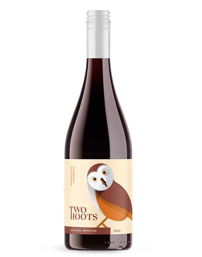 Two Hoots Non-Alcoholic Cabernet Sauvignon - Non-Alcoholic Wine - Sans Drinks