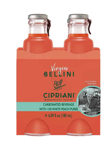 Bellini Cipriani - Virgin Peach Bellini - Pre-Mixed Drinks - Sans Drinks Sans-Sandbox