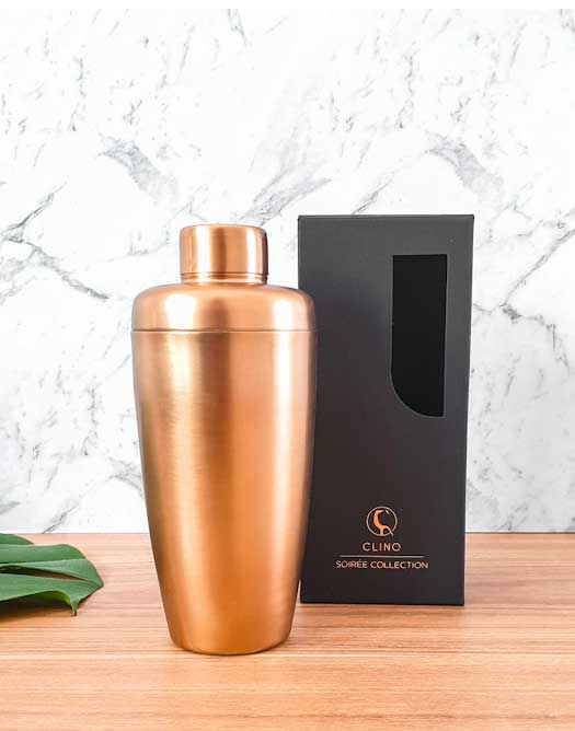 Clinq Copper Cocktail Shaker - Cocktail Shaker - Sans Drinks